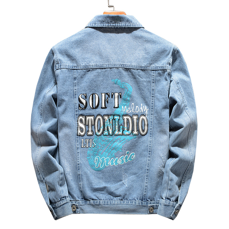 Jean coat no inner add wool back 1